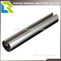 Single groove round stainless steel tube